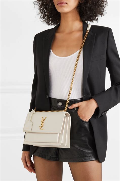 ysl white silver bag|ysl shoulder bag sale.